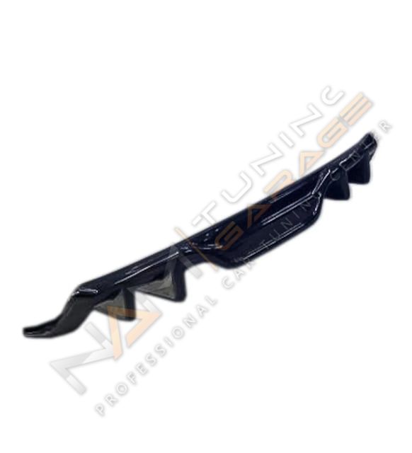 Honda Civic FE Arka Ek Difüzör (Plastik) Piano Black 2022+