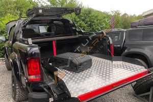 Toyota Hilux Sürgülü Kasa İçi Çekmece Kasa Sürgüsü AQM-S60