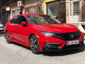 Honda Civic Fc5 Turbo Yan Marşpiyel (Plastik) Boyasız