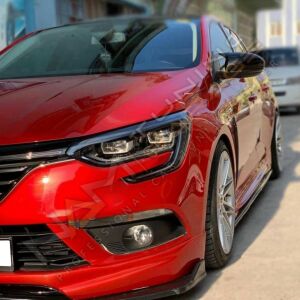 Renault Megane 4 Batman Yarasa Ayna Kapağı Piano Black / 2016 Sonrası