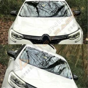 Renault Megane 4 Batman Yarasa Ayna Kapağı Piano Black / 2016 Sonrası