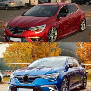 Renault Megane 4 Batman Yarasa Ayna Kapağı Piano Black / 2016 Sonrası