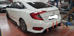 Honda Civic Fc5 Mugen Arka Ek (Plastik) Boyasız