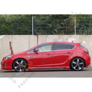 Opel Astra J Yan Ek Marşpiyel Rieger Model 2009-2020