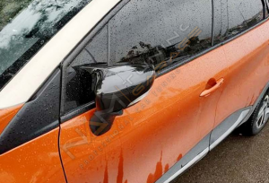 Renault Captur Batman Yarasa Ayna Kapağı Piano Black / 2013-2019