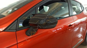 Renault Clio 5 Batman Yarasa Ayna Kapağı Piano Black / 2019 Sonrası
