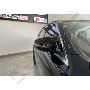 Mercedes W213 Batman Yarasa Ayna Kapağı Piano Black / 2017 ve Sonrası