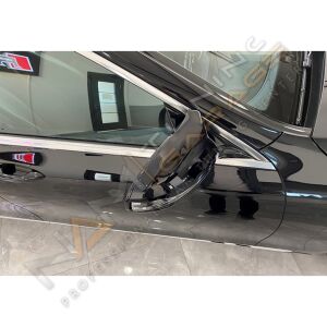 Mercedes W213 Batman Yarasa Ayna Kapağı Piano Black / 2017 ve Sonrası