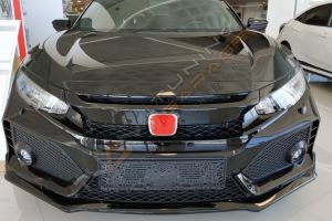 HONDA CIVIC FC5 2016-2020 IÇIN UYUMLU ÖN PANJUR TYPE-R MAKYAJSIZ KASA
