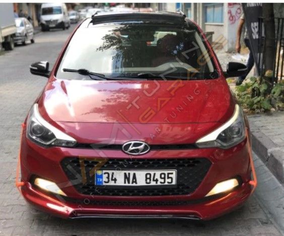 Hyundai İ20 Custom Ön Ek (Plastik) Boyasız