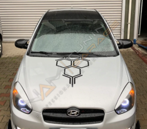 Hyundai Accent Era Batman Yarasa Ayna Kapağı Piano Black / 2005-2011