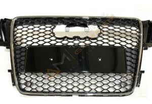 AUDİ A5 2008-2012 IÇIN UYUMLU PANJUR RS5 SIYAH KROM CERCEVE