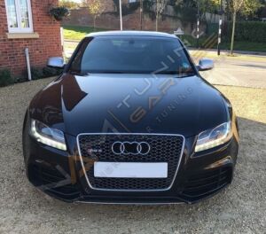 AUDİ A5 2008-2012 IÇIN UYUMLU PANJUR RS5 SIYAH KROM CERCEVE