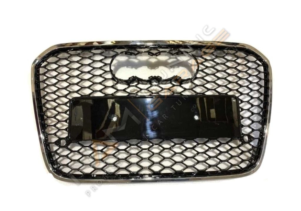 AUDİ A6 PANJUR RS6 KROM/NIKELAJ CERCEVE 2012-2015