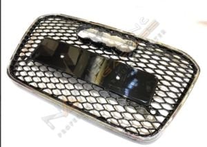 AUDİ A6 PANJUR RS6 KROM/NIKELAJ CERCEVE 2012-2015
