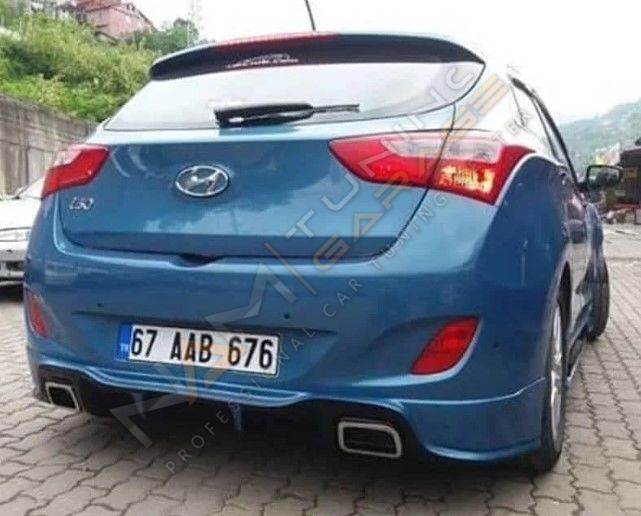 Hyundai İ30 RS Difüzör (Plastik) Piano Black