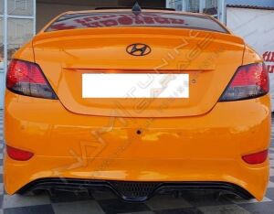 Hyundai Accent Blue Arka Ek (Plastik) Boyasız