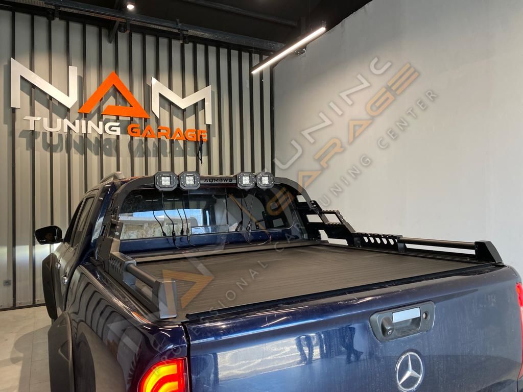 Mercedes XClass Sürgülü Kapak Bagaj Kapama Roll Bag - Kepenk X class