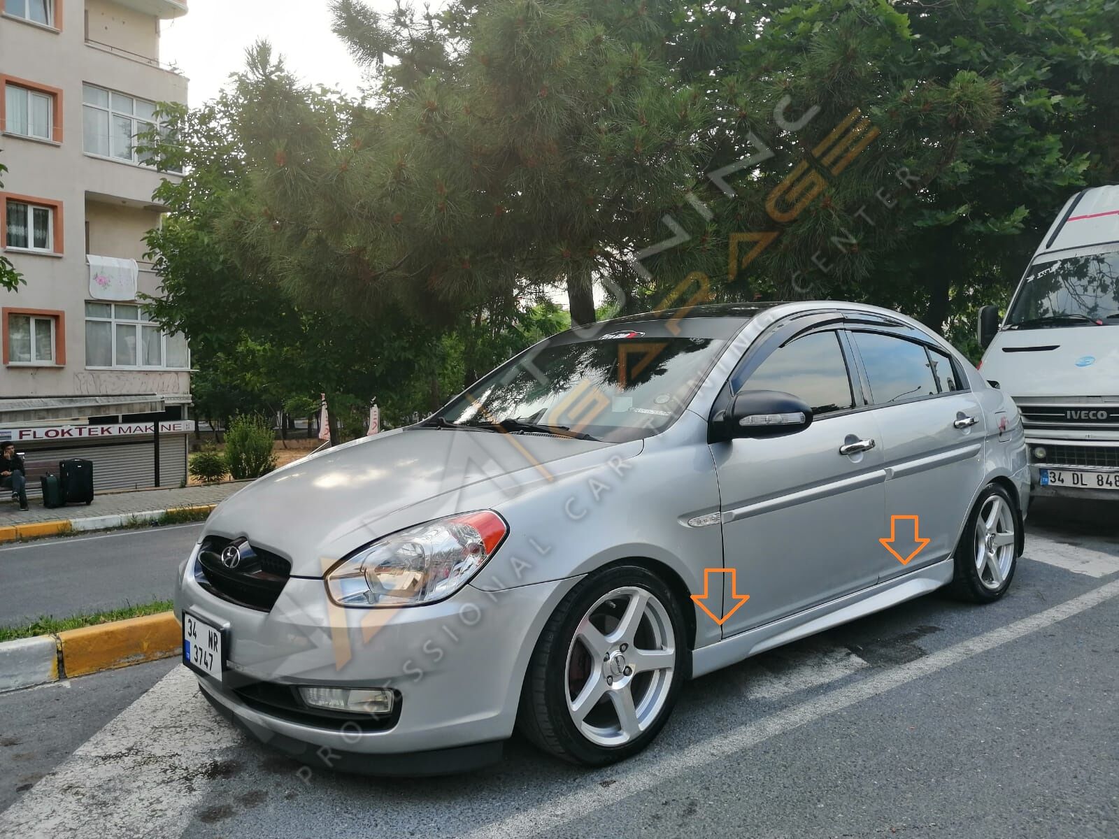 Hyundai Accent Era Yan Marşpiyel (Plastik) Boyasız