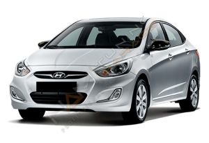 Hyundai Accent Blue Sinyalli Batman Yarasa Ayna Kapağı Piano Black / 2011-2019