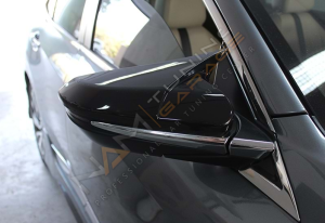 Honda Civic FC5 Batman Yarasa Ayna Kapağı Piano Black / 2016-2021