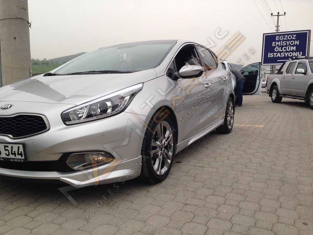 Kia Ceed Ön Tampon Flap (Plastik) Boyasız