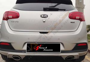Kia Ceed Difüzör Piano Black Sağ Sol Tekli Çıkış 2012-2015