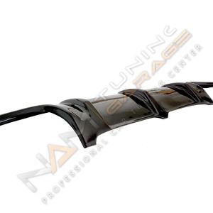 Mercedes W204 C180 Makyajsız Difüzör (Plastik) Piano Black 2007-2011