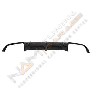 Mercedes W204 C180 Makyajsız Difüzör (Plastik) Piano Black 2007-2011