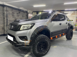 Nissan Navara Dodik Seti Çamurluk Kaplama 2016-2021 Çift Depo AdBlue Uyumlu