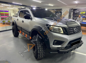 Nissan Navara Dodik Seti Çamurluk Kaplama 2016-2021 Tek Depo Uyumlu