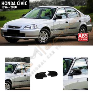 Honda Civic EK Batman Yarasa Ayna Kapağı Piano Black / 1996-2000