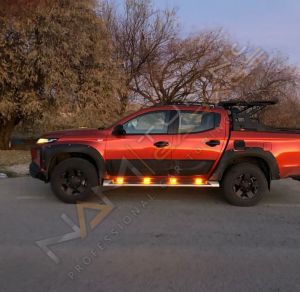 Mitsubishi L200 Dodik Seti Çamurluk Kaplama 2019+ 4 parça
