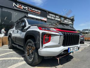 Mitsubishi L200 Dodik Seti Çamurluk Kaplama 2019+ 4 parça