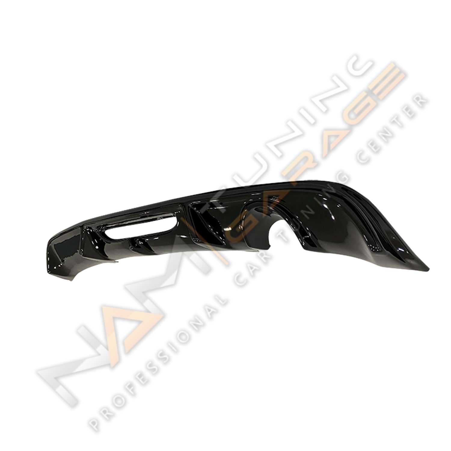 Opel Corsa F Difüzör Arka Ek (Plastik) Parlak Siyah 2019+
