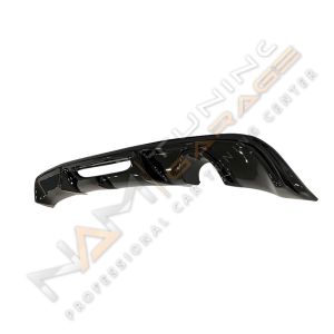 Opel Corsa F Difüzör Arka Ek (Plastik) Parlak Siyah 2019+