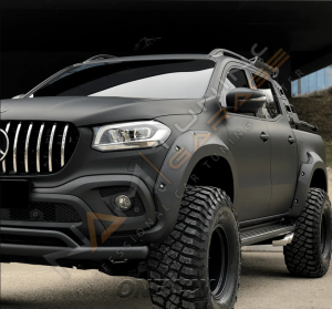 Mercedes X-Class Dodik Seti Çamurluk Kaplama 4 parça Xclass