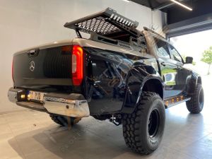 Mercedes X-Class Jumbo Dodik Seti Geniş Çamurluk Kaplama 4 parça Xclass
