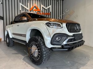 Mercedes X-Class Jumbo Dodik Seti Geniş Çamurluk Kaplama 4 parça Xclass