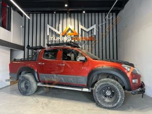Isuzu D-Max Dodik Seti Çamurluk Kaplama 2012-2019 4 parça Dmax