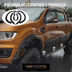 Ford Ranger T8 Dodik Seti İnce Tip Çamurluk Kaplama 2019-2022 6 parça Sensörlü