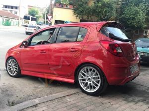 Opel Corsa D Yan Ek Marşpiyel OPC Model (Plastik) 2006-2014