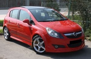 Opel Corsa D Yan Ek Marşpiyel OPC Model (Plastik) 2006-2014