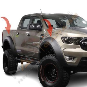 Ford Ranger Jumbo Dodik Seti Geniş Çamurluk Kaplama 2012-2022 4 parça