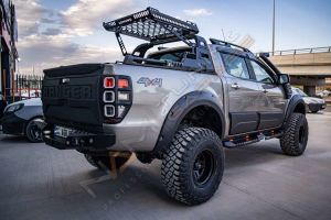 Ford Ranger Dodik Seti Çamurluk Kaplama 4 parça T6-T7-T8 Uyumlu
