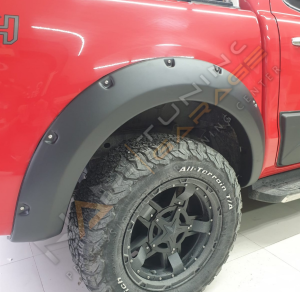 Ford Ranger Dodik Seti Çamurluk Kaplama 4 parça T6-T7-T8 Uyumlu
