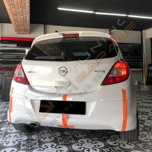 Opel Corsa D Arka Ek (Plastik) Boyasız