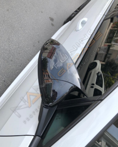 Vw Golf 7 Batman Yarasa Ayna Kapağı Piano Black / 2012-2019