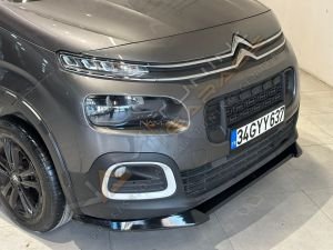 Peugeot Rifter Ön Lip (Plastik) 2018-2024 Parlak Siyah