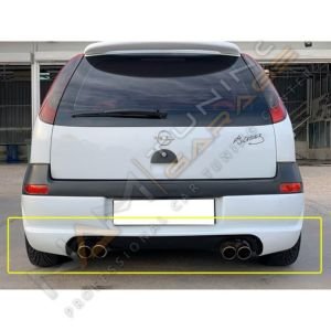 Opel Corsa C Arka Ek Makyajsız Kasa Uyumlu (Plastik)